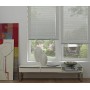 Deco Company 23-3042 Veneziane con Morsetto, Alluminio, Argento, 50 x 130 cm