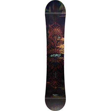 Nitro Snowboards Mystique '19 - Tavola da Snowboard da Donna, Facile da Controllare, all Mountain, Donna, 1191-830354, Multicolo