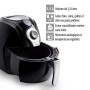 Tristar Fr-6990 Crispy Fryer XL Friggitrice ad Aria Calda, 1500 W, 3.2 Litri, 18/8 Stainless Steel