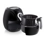 Tristar Fr-6990 Crispy Fryer XL Friggitrice ad Aria Calda, 1500 W, 3.2 Litri, 18/8 Stainless Steel