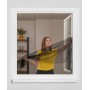 Schellenberg Insectstop 50715 Zanzariera per Finestre, Antracite, 130 x 150 cm