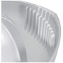 Curver 221944 Spremiagrumi con recipiente in polipropilene, 17.8 x 15,2 x 11.6 cm, colore: bianco
