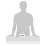 Curver 221944 Spremiagrumi con recipiente in polipropilene, 17.8 x 15,2 x 11.6 cm, colore: bianco