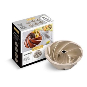 Guardini Sweet Magic, Stampo Marissa 24cm, per realizzare torte creative, Alluminio Pressofuso, Colore silver/champagne