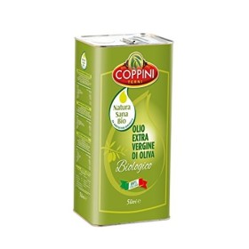 Olio Extra vergine di Oliva Coppini Biologico Italiano 1 latta da 5 Lt