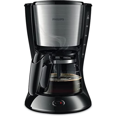 Philips Macchine da caffè Americano HD7462/20 Macchina da caffè Americano Daily con Aroma Twister, 1000 W, 15 Cups, Acciaio In