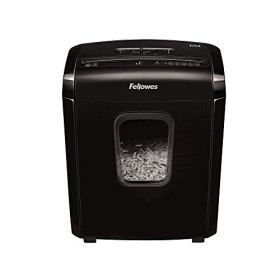 Fellowes Distruggidocumenti a Microframmento Powershred 6M, 6 fogli, per Casa e Ufficio, con Blocco di Sicurezza