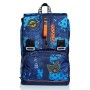 Zaino Estensibile Seven, Fly Stars, Blu, Scuola elementari e medie