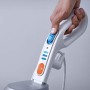 Rowenta RY7557 Clean & Steam Scopa Lavapavimenti a Vapore, Aspira e Igienizza Contemporaneamente, Elimina Germi e Batteri, 1.700