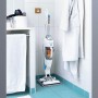 Rowenta RY7557 Clean & Steam Scopa Lavapavimenti a Vapore, Aspira e Igienizza Contemporaneamente, Elimina Germi e Batteri, 1.700