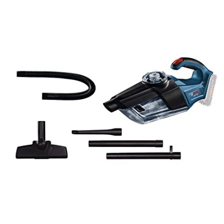 Bosch Professional 06019C6200 Aspiratore a Batteria GAS 18V-1 System, Batterie e Caricabatteria non Inclusi, Tubo di Aspirazione