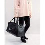 Nike Brsla M Duff, Borsa da Viaggio Uomo, Nero/Nero/Bianco, Taglia Unica