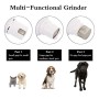 Pecute - Tagliaunghie per Cani Elettrico, Accessori per la Cura Delle Unghie Dei Cani, Ottimo per Cani di Taglia Piccola, con Ri