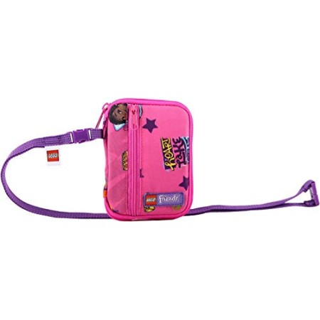 LEGO Bags - Portafogli con scomparto per carta d'identità, per bambini, motivo: Good Vibes 12 cm