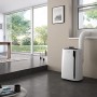 De'Longhi Pac EL92 Silent, 50 W, 1 Decibel, Plastica, Bianco e Nero