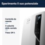 De'Longhi Pac EL92 Silent, 50 W, 1 Decibel, Plastica, Bianco e Nero