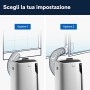 De'Longhi Pac EL92 Silent, 50 W, 1 Decibel, Plastica, Bianco e Nero
