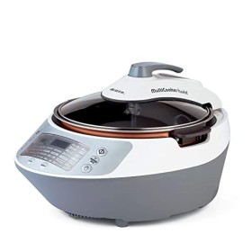 Ariete 2945 Multicooker Twist Pentola Multifunzione Cuocivivande con Pala Mescolatrice, Display LCD, 30 Programmi Preimpostati, 