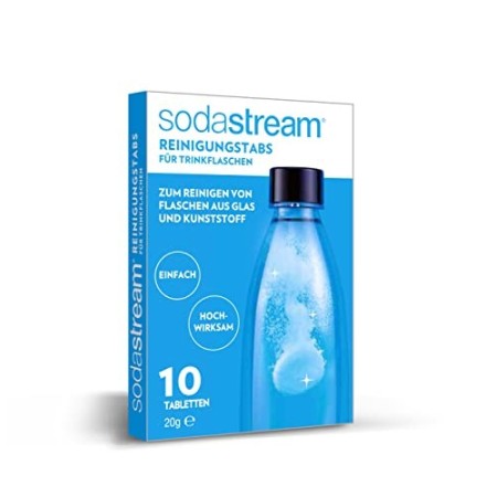 SodaStream, Pastiglie per la Pulizia Bottiglie, 10 Unità