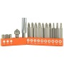 BLACK+DECKER A7200-XJ Titanium Set per Forare ed Avvitare, 109 Pezzi