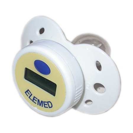 Elemed MP200 Temp Succhietto con Termometro, Bianco