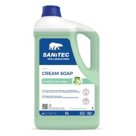 Sanitec Luxor Crema di Sapone Luxor, per Mani, Viso e Corpo, 5 kg - Aloe