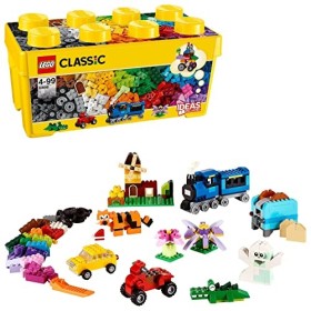 LEGO Classic Scatola Mattoncini Creativi Media per Liberare la Fantasia e Costruire Quello che Desideri, 35 Colori per Realizzar