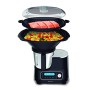 Moulinex HF4568K ClickChef, Robot da Cucina, Ricette pronte in 2 click, 5 programmi automatici e modalità manuale, 7 accessori,