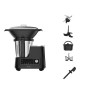 Moulinex HF4568K ClickChef, Robot da Cucina, Ricette pronte in 2 click, 5 programmi automatici e modalità manuale, 7 accessori,