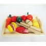 Cucina Giocattolo per Bambini, Accessori cucina giochi per bambini, legno giocattoli educativi di simulazione di cottura di frut