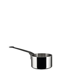 Alessi La Cintura di Orione Casseruola a Manico Lungo o Russa, Acciaio Inossidabile, Argento, 14 cm