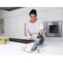 BLACK+DECKER DVJ325J-QW Aspiratore Ricaricabile aspirabriciole 10.8 V Litio - 27 Wh, capacità contenitore 500 ml, con accessori
