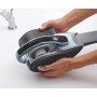 BLACK+DECKER DVJ325J-QW Aspiratore Ricaricabile aspirabriciole 10.8 V Litio - 27 Wh, capacità contenitore 500 ml, con accessori