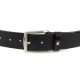 Tommy Hilfiger New Denton Belt 4.0 Cintura, Nero (Black 090), 95 Uomo