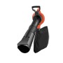 BLACK+DECKER GW3030-QS Soffiatore/Aspiratore/Trituratore a Filo 3000 W, Velocità di soffiaggio variabile 230 - 418 Km/h, 106 dB