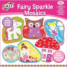 Galt GA1003916 Fairy Sparkle Mosaics - Kit per La Creazione di Scintillanti Mosaici