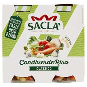 Saclà Condimento per Insalata di Riso Classico Duo - 6 Pezzi