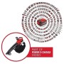 einhell GE-CL 36 Li E-Solo Soffiatore/Aspiratore a Batteria, Rosso/Nero