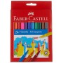 Faber Castell 949288 Astuccio, Confezione da 24 Pennarelli