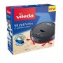 Vileda VR 201 PetPro 160884, Robot Aspirapolvere per Peli Tappeti, Vano Raccogli-Sporco XL con Spazzola per Peli di Animali, Dop