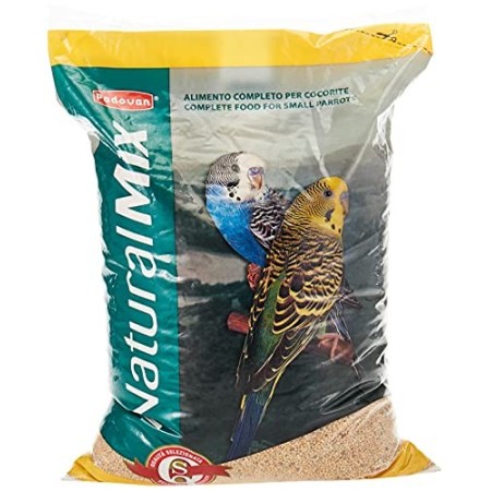 Padovan Naturalmix Cocorite Alimento Completo Confezione da 5 kg