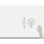 Guzzini Spremiagrumi Kitchen Active Design, Bianco, 16 x 20 x h11 cm