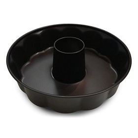 Guardini Gardenia, Tortiera Fiorella con cono 26cm, Acciaio con rivestimento antiaderente, Colore nero