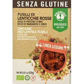 Probios Fusilli Lenticchie Rosse - 250 gr