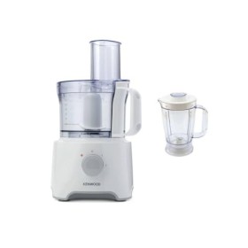 Kenwood FDP301WH MultiPro Compact Food Processor, Robot da Cucina con Frullatore, 800 W, 2,1 Litri, Plastica, Bianco