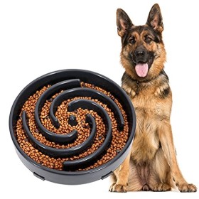 Ciotola per Cani Alimentazione Lenta, anti-imbracatura Antingozzamento Sicurezza Durevole ecologica