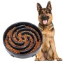 Ciotola per Cani Alimentazione Lenta, anti-imbracatura Antingozzamento Sicurezza Durevole ecologica