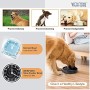 Ciotola per Cani Alimentazione Lenta, anti-imbracatura Antingozzamento Sicurezza Durevole ecologica