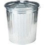 Garden Friend B1219635 Bidone zincato, 62 litri