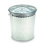 Garden Friend B1219635 Bidone zincato, 62 litri